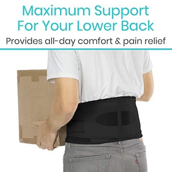 Vive Lower Back Brace-Support for Chronic Pain, Sciatica, Spasms, Nerves, etc. - Picture 5 of 11